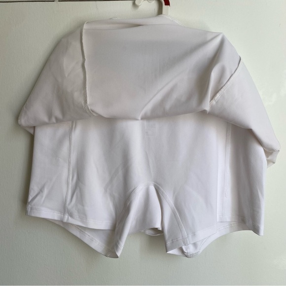 Fabletics Skort White Woven Lined Athletic Skort Classic with Pockets M - Picture 2 of 4